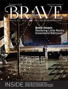 Front cover of our first issue of Brave Magazine. 