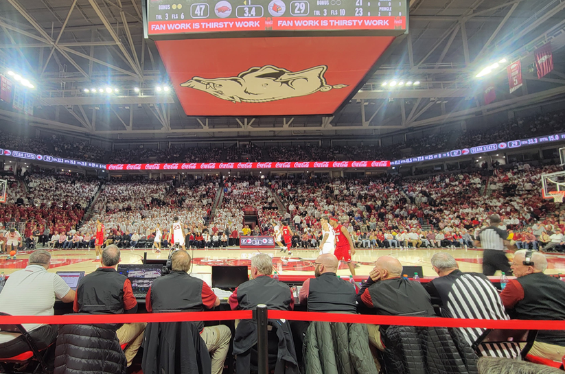 Arkansas Razorback Basketball Game