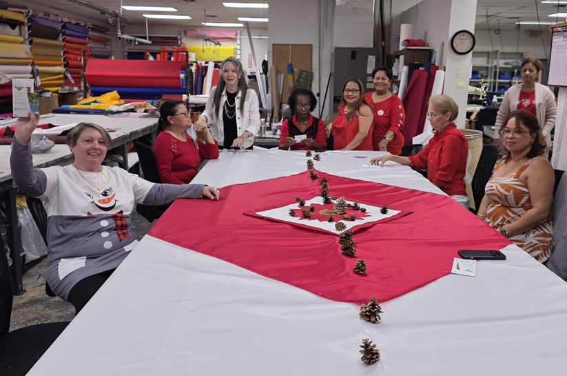 FlagandBanner.com's Miami office Christmas party