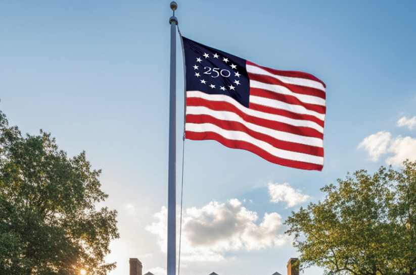 Limited Edition Betsy Ross 250th Anniversary Flag