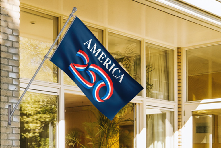 Official America 250 flag