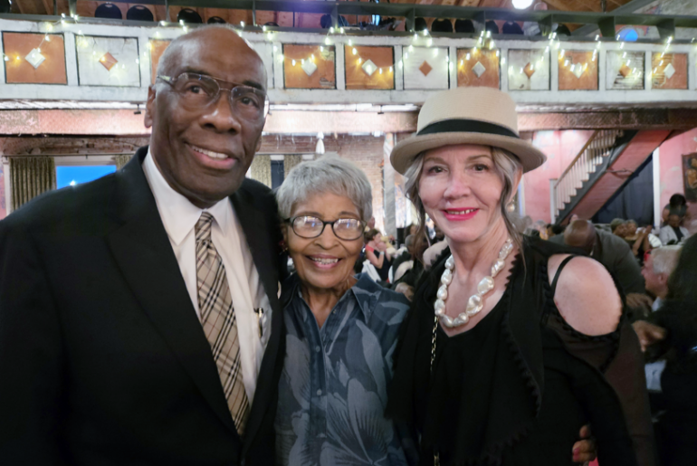 Kerry and inductee Mr. Ross and Mrs. Ross.